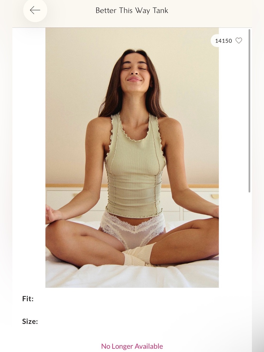 Free People Better This Way Tank